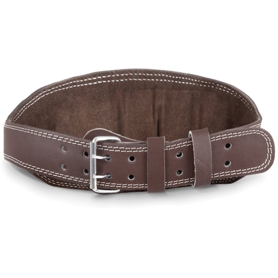 Ζώνη Άρσης Βαρών Amila 94922 B Quality Large Δερμάτινη με Μαξιλαράκι - Καφέ image 2