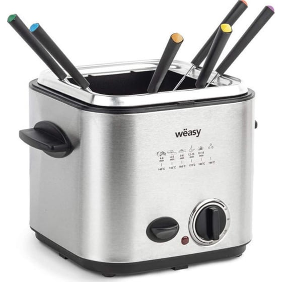WEASY TB600 840 W 1.2 L Ασημί Φριτέζα Λαδιού image 2