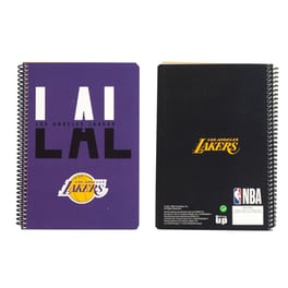Τετράδιο Σπιράλ Β6 2 Θεμάτων NBA MilkwaukeeLakers (1 Τεμάχιο)