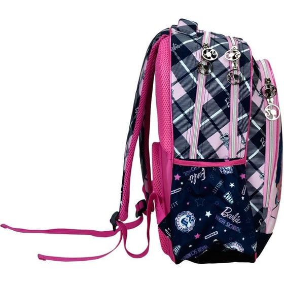 Τσάντα Πλάτης Δημοτικού Gim Barbie Varsity image 1