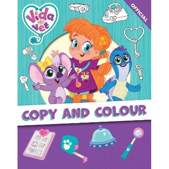 Vida the Vet: Copy and Colour image 0