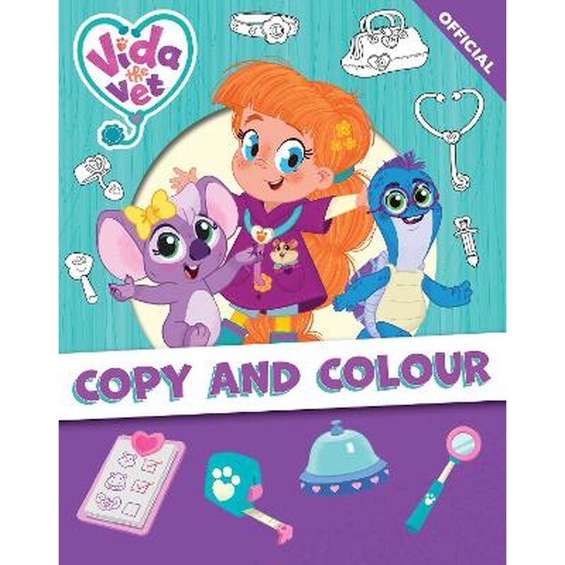 Vida the Vet: Copy and Colour