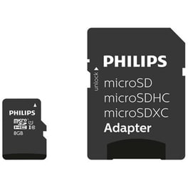 Philips microSDHC 8GB Class 10 U1 V10 A1 UHS-I με αντάπτορα