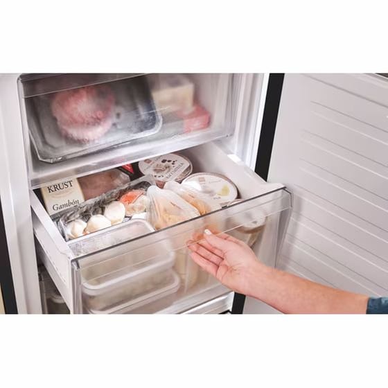 CANDY Fresco ECN2CQTEB206 Total No Frost 409 Lt Μαύρο Ψυγειοκαταψύκτης image 7