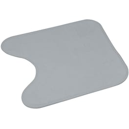 Πατάκι Λεκάνης Spitishop L-c Vitamine 6gmb268gc από Πολυεστέρα 45x45cm - Γκρι