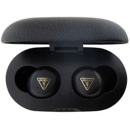 Ακουστικά Bluetooth Guess PU Grained - Μαύρο