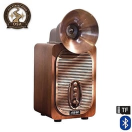 Φορητό Ηχείο Οld Street Retro AS81 30W - Wood