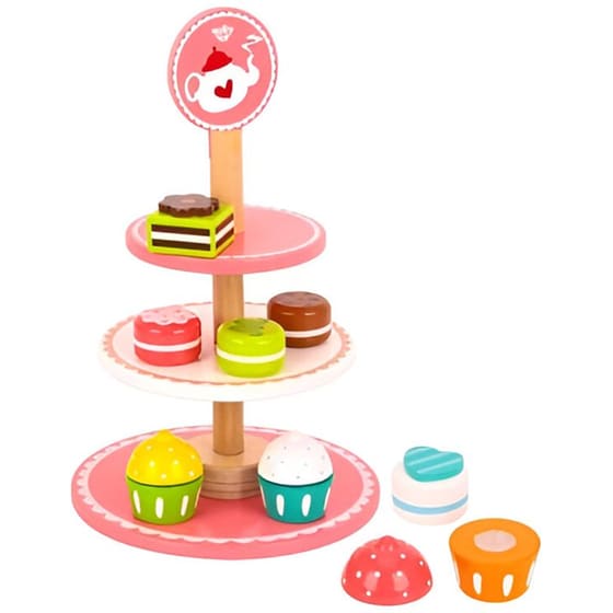 Ξύλινο TOOKY TOY Σταντ Με Γλυκά image 1