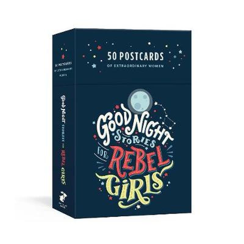 Good Night Stories for Rebel Girls- 50 Postcards