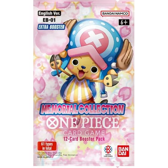 One Piece Card Game EB-01 Memorial Collection Booster image 0