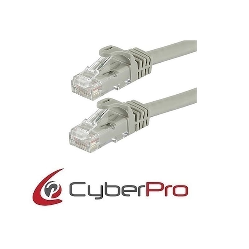 CYBERPRO Καλώδιο CyberPro U/UTP Cat.6 10m Gray