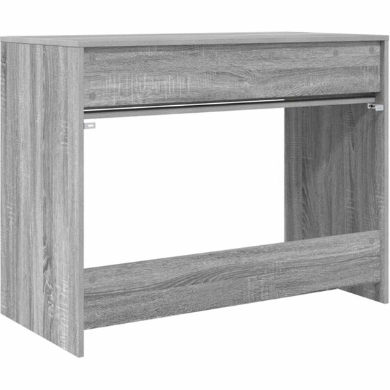 Γραφείο VidaXL με Συρτάρι και Αποθήκευση 100x50x78 cm - Γκρι Sonoma image 7