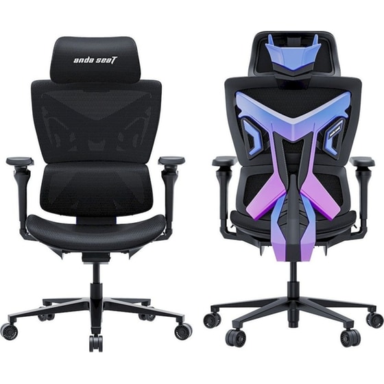Καρέκλα Gaming/ Γραφείου Anda Seat X-Air Pro XL από Ύφασμα Mesh - Black Celeste image 2