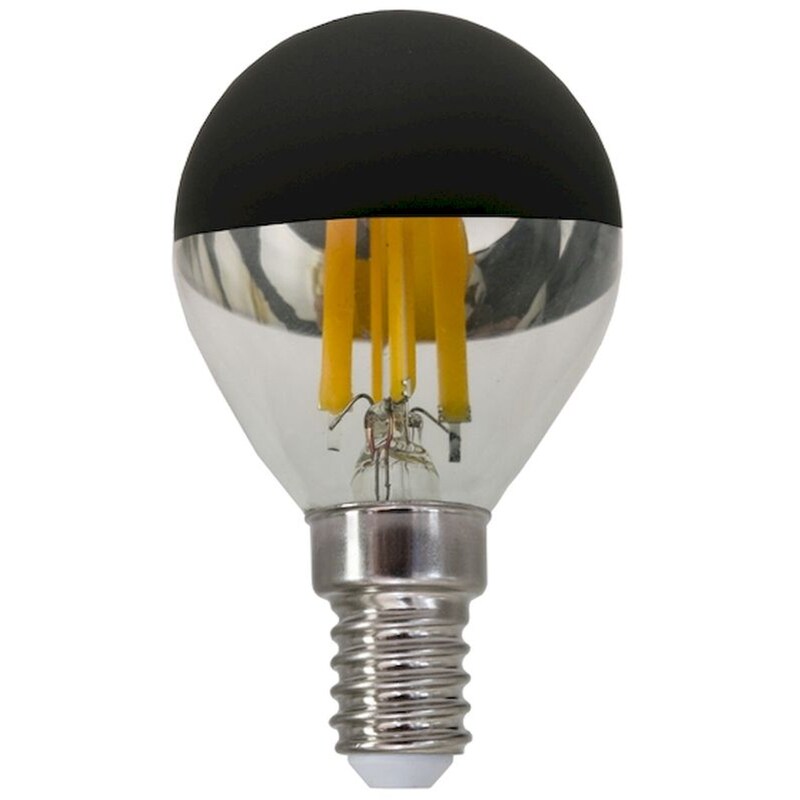 DIOLAMP Λάμπα LED Diolamp Dimmable Bova5wwdimb Black E14 5W 2700K - Θερμό Λευκό