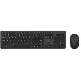 POWERTECH PT-1189 Ασύρματο Πληκτρολόγιο/Ποντίκι σετ - Μαύρο (US) (GR)