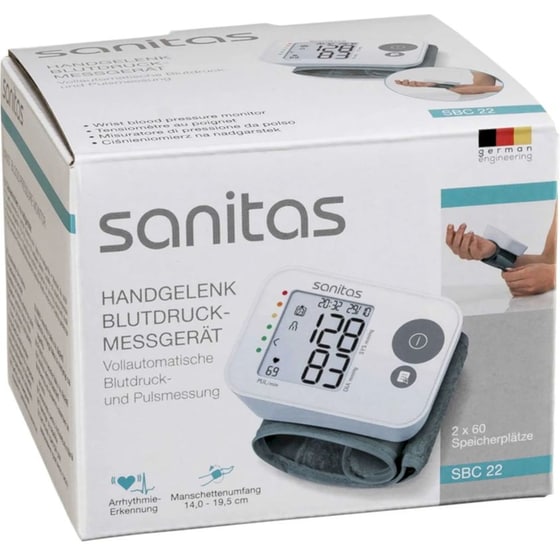 Ψηφιακό Πιεσόμετρο Καρπού Sanitas Sbc 22 image 3