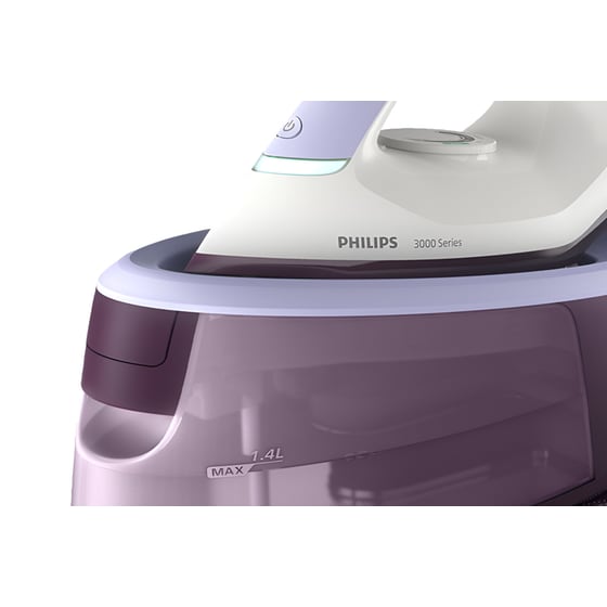 PHILIPS PSG3000/30 6 bar με Δοχείο Nερού 1.4 L Μωβ Σύστημα Σιδερώματος image 3