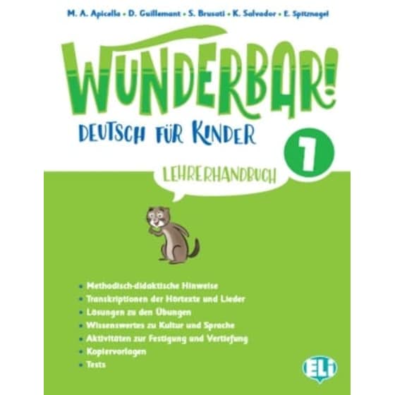 Wunderbar! 1-Teacher's Guide + CD image 0