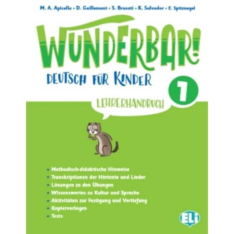 Wunderbar! 1-Teachers Guide + CD