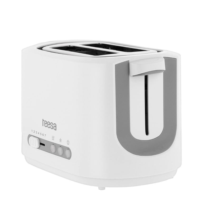 TEESA TEESA TSA3302 2 Θέσεων 850W Λευκό Φρυγανιέρα