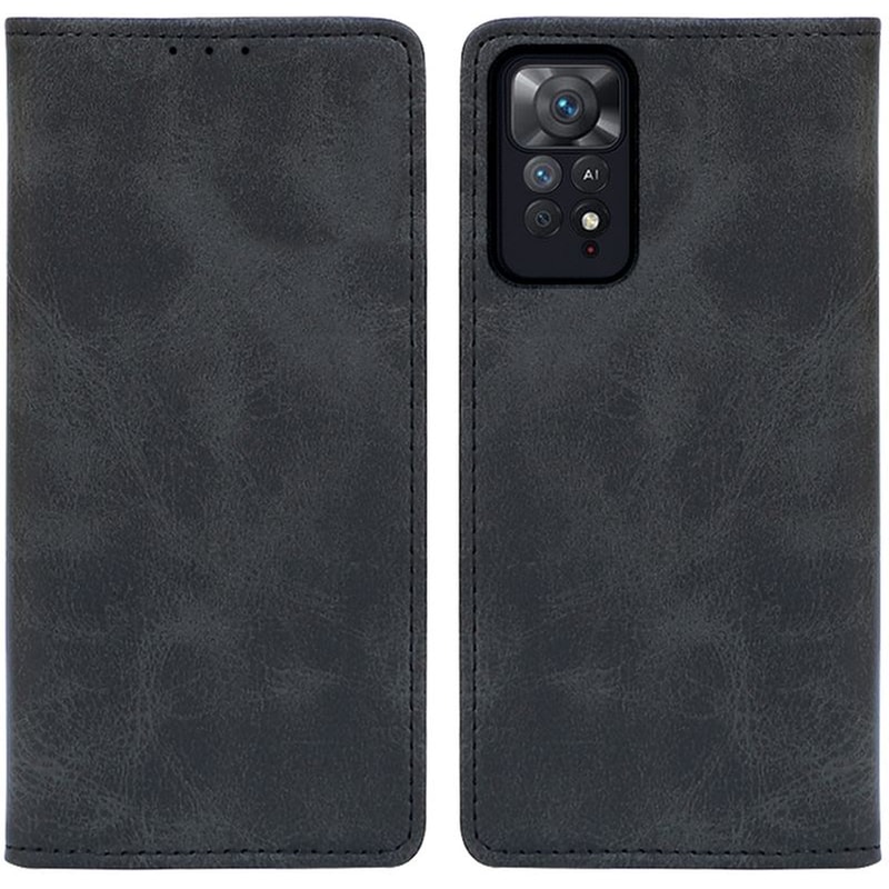 Θήκη Xiaomi Redmi Note 11 Pro 4G/Redmi Note 11 Pro 5G - Sonique Βιβλίο Vintage Magnet - Μαύρο