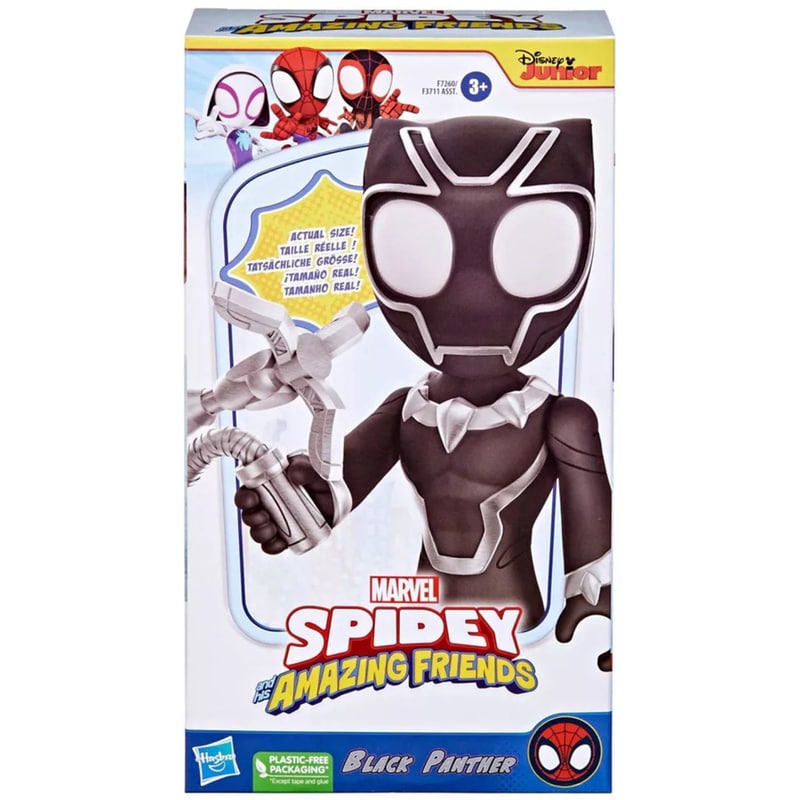 Hasbro Disney Marvel: Spidey And His Amazing Friends - Black Panther Hero Figure (f7260) φωτογραφία