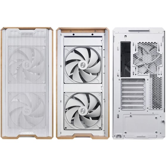 Κουτί Desktop Lian Li Lancool 217 Gaming Midi Tower με Πλαϊνό Παράθυρο - White image 2