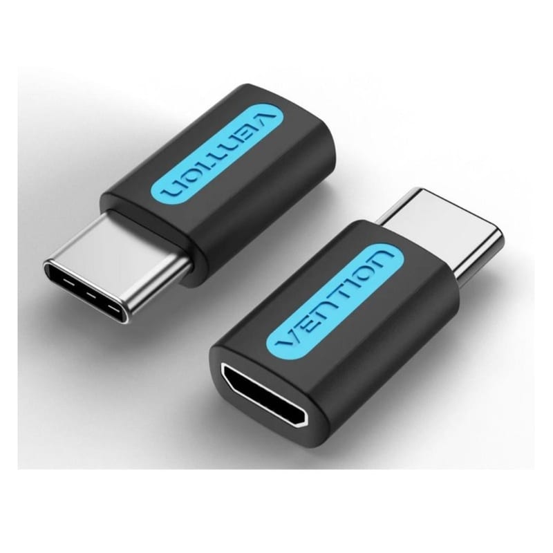 Vention Αντάπτορας CDXB0 micro USB σε USB-C Μαύρο