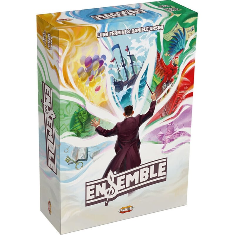 ARES GAMES Ensemble Board Game, English Edition, 2-10 Players, 14+ Y.o