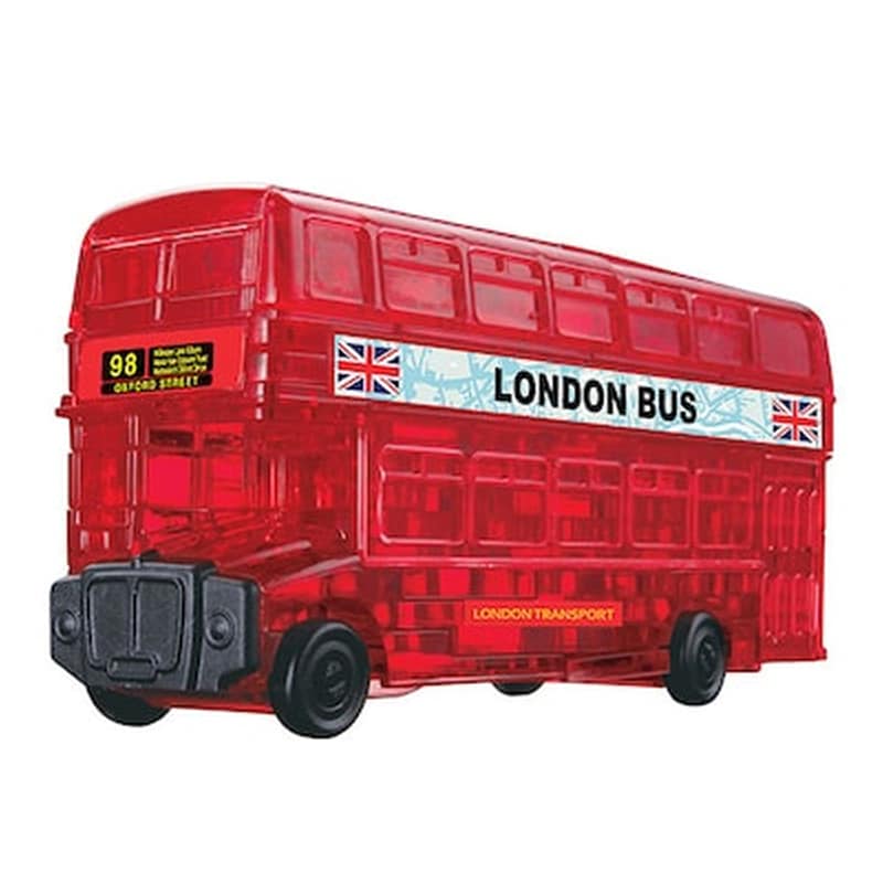 Crystal Puzzle London Bus 3d