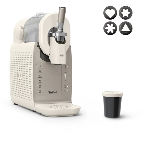 TEFAL IG803AE0 Παγωτομηχανή και Παγωμένων Ροφημάτων Μπεζ image 1