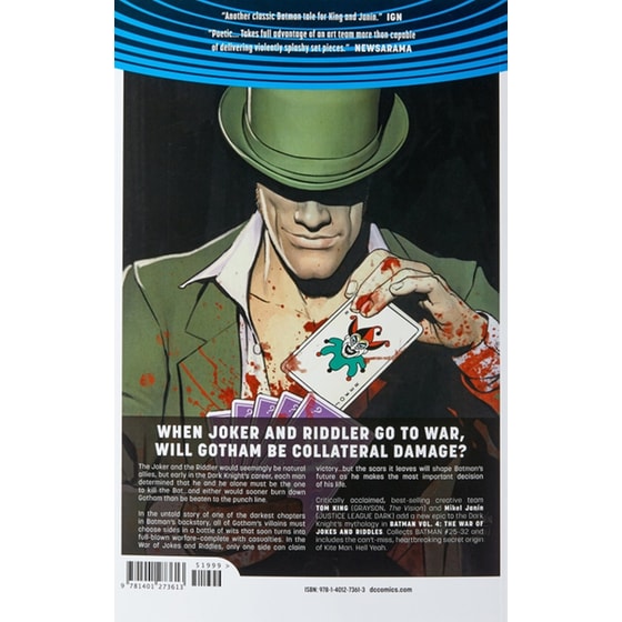 Batman Vol. 4: The War of Jokes and Riddles (Rebirth) image 1