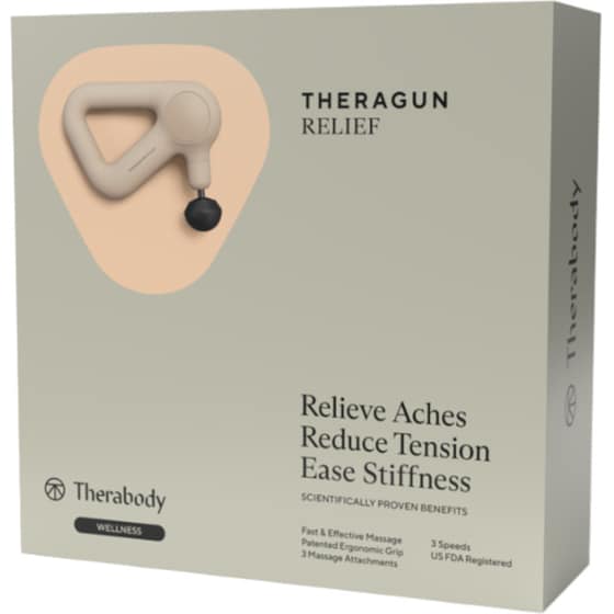 Συσκευή Μασάζ THERABODY THERAGUN Relief Sand - Μπεζ image 1