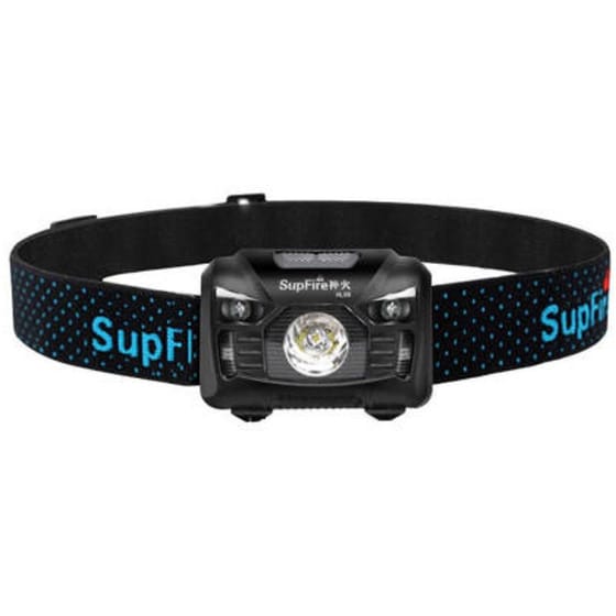 Φακός Κεφαλής Superfire  HL06  LED Αδιάβροχος 500lm - Μαύρος image 0