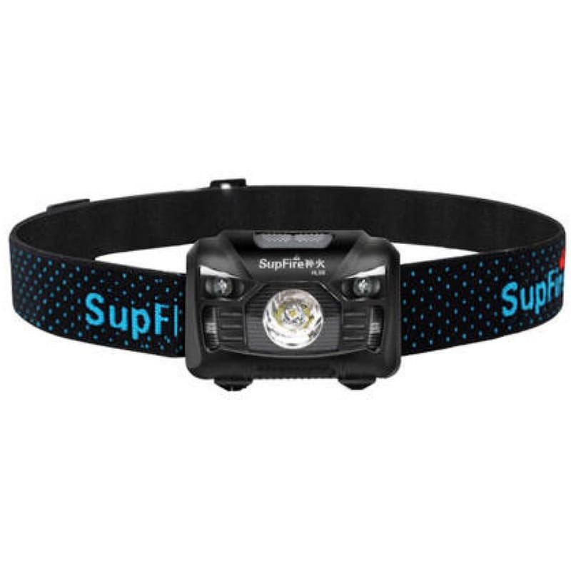 Φακός Κεφαλής Superfire HL06 LED Αδιάβροχος 500lm - Μαύρος