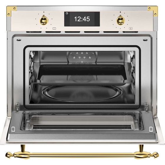 BERTAZZONI F457HERMWAG με Grill 38 Lt Μπεζ Εντοιχιζόμενος Φούρνος Μικροκυμάτων image 1