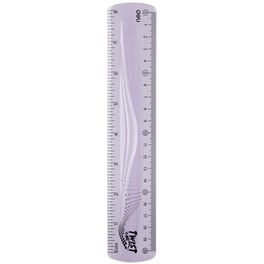 Χάρακας Deli PS Ultra Flexible 20 cm (1 Τεμάχιο)