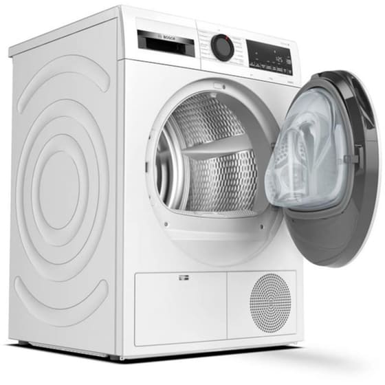 BOSCH WQG23108GR 8 kg A++ με Αντλία Θερμότητας και AntiVibration Λευκό Στεγνωτήριο Ρούχων image 2