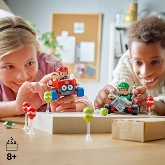 LEGO® Super Mario™ Mario Kart™ – Baby Mario vs. Baby Luigi (72034) image 10