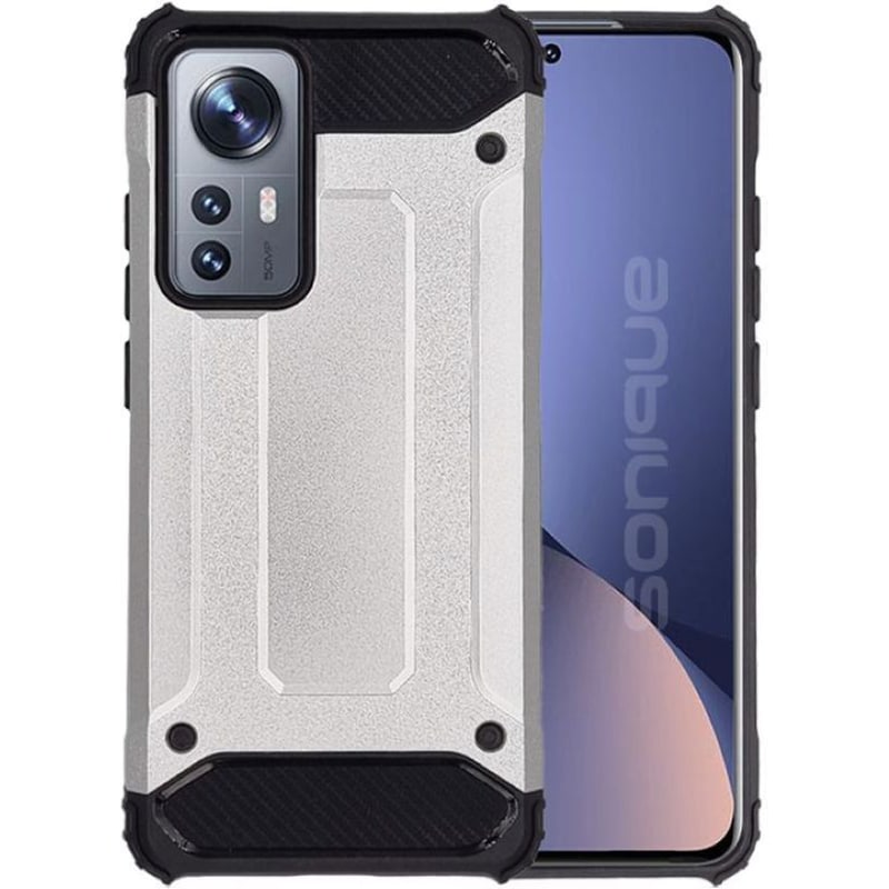 SONIQUE Θήκη Xiaomi Xiaomi 12 Pro 5G - Sonique Heavy Armor - Ασημί