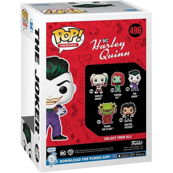 Funko Pop! DC Super Heroes Harley Quinn Animated Series - The Joker #496 image 2