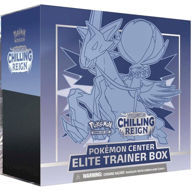 Pokémon TCG: Sword Shield - Chilling Reign Pokémon Center Elite Trainer Box (Ice Rider Calyrex) (Pokemon USA)