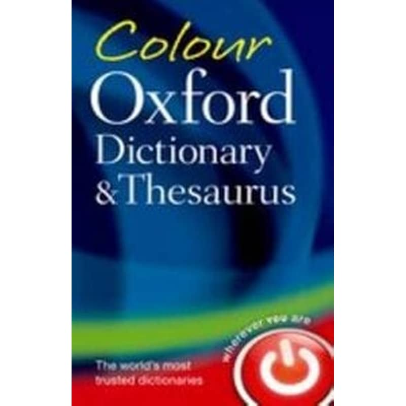 Colour Oxford Dictionary Thesaurus