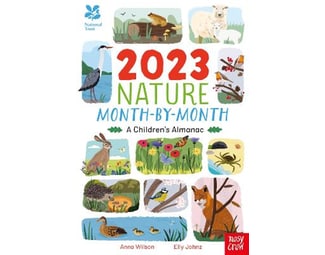 National Trust: 2023 Nature Month-By-Month: A Children's Almanac image 0