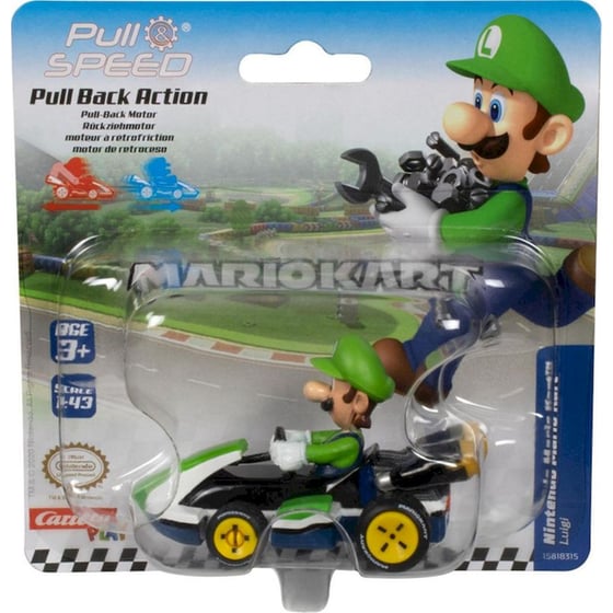 Carrera Pull & Speed: Nintendo Mario Kart™ - Luigi Αυτοκινητάκι 1:43 (15818315) image 1