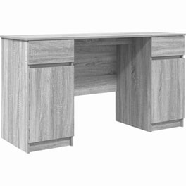 Γραφείο VidaXL από Επεξεργασμένο Ξύλο 140x49x76 cm - Γκρι Sonoma