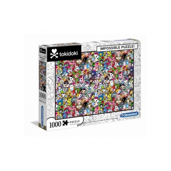 Παζλ Impossible Tokidoki Clementoni (1000 Κομματια) image 0
