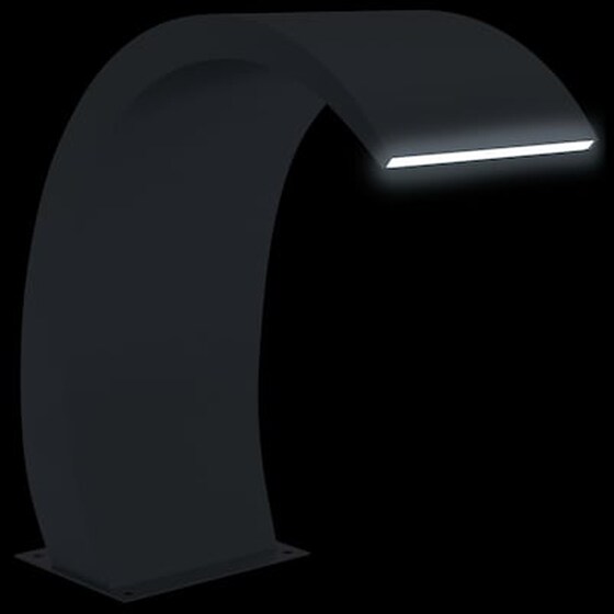 Vidaxl Σιντριβάνι Πισίνας Με Led 30x60x70 Εκ. Ανοξείδωτο Ατσάλι 304 image 3