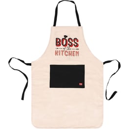 Ποδιά Μαγειρικής Legami Boss of the Kitchen - Μπεζ/Μαύρη
