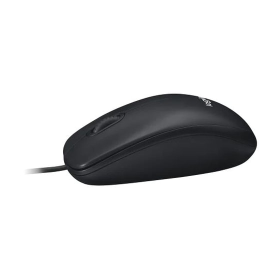 Logitech  M100 Ενσύρματο Ποντίκι  - Μαύρο image 3